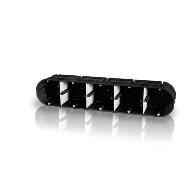 F-Tronic 7310105 UP Gerätedose massiv UP50 5-fach t=63mm UP50