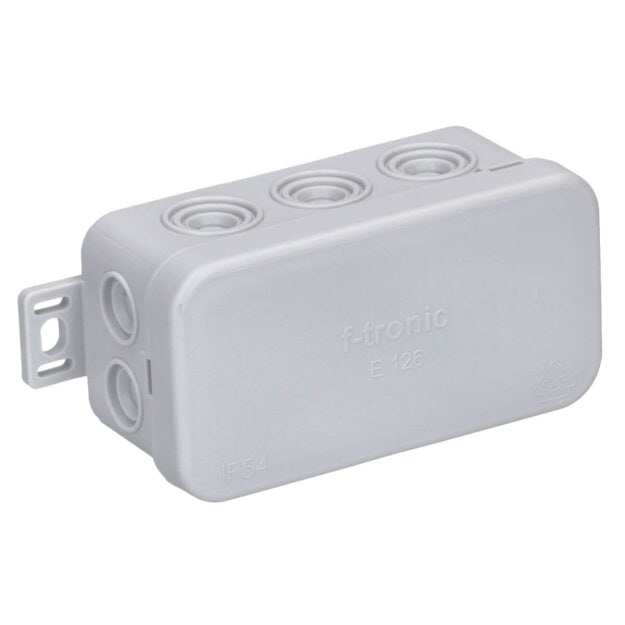 F-Tronic 7340141 FR Abzweigkasten E126 85x44x40mm IP54 gr E126