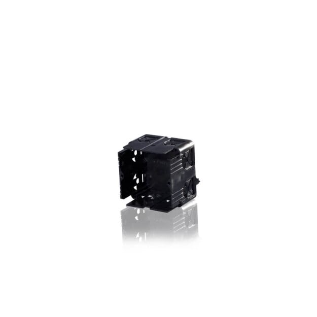 F-Tronic 7370008 Kabelkanaldose E830 1-fach für DIN-Profilschiene 67x67x50mm E830