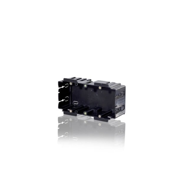 F-Tronic 7370040 Kabelkanaldose E834 2-fach für hängende Befestigung 68x142x47mm E834