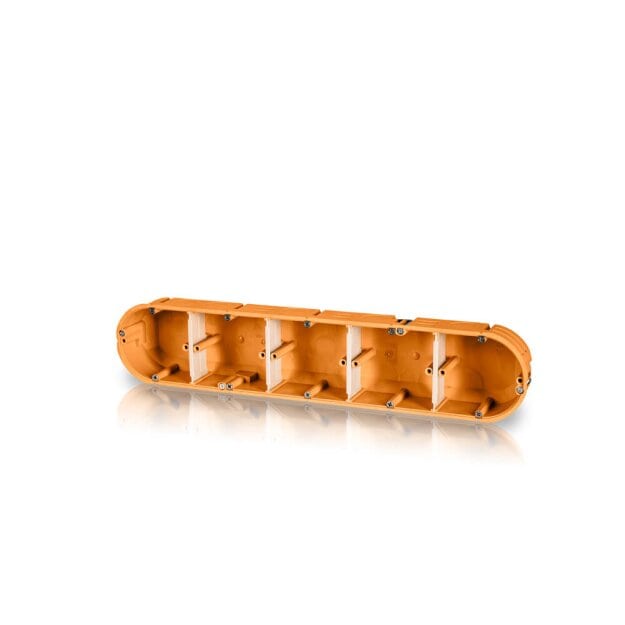 F-Tronic 7350156 HW Gerätedose massiv HW50F 5-fach 5x Ø 68mm t=45mm HW50F