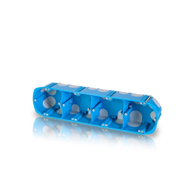 F-Tronic 7360065 HW-Gerätedose winddicht 4-fach Fräsloch 68 mm HW402K