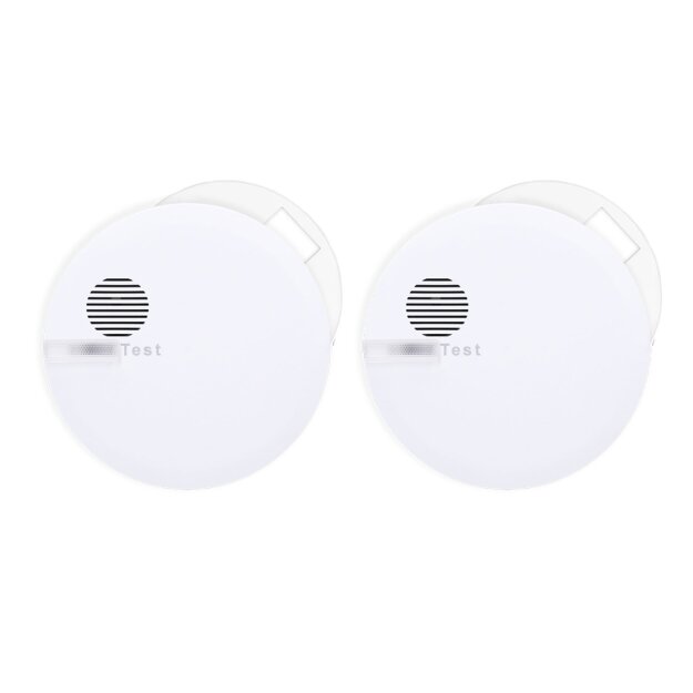 Hekatron Genius Plus X Edition Funk-Rauchwarnmelder mit Klebepad 2er Pack