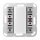 Jung A5248TSM Tastsensor-Modul 24 V AC/DC Serie A