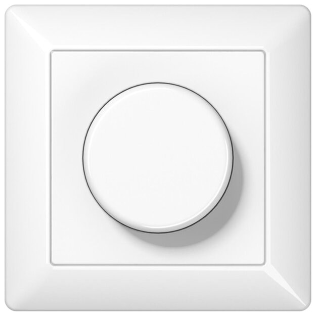 Jung AS1540WW Abdeckung f. Drehdimmer (Duroplast) Alpinweiß Serie AS