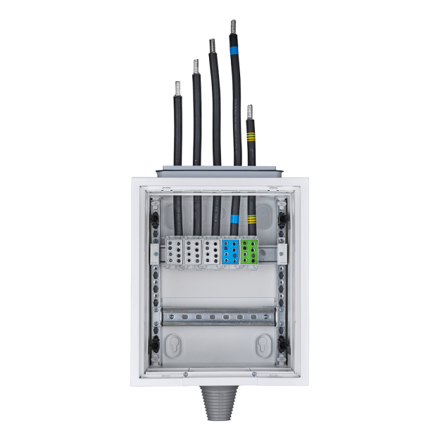F-Tronic 7110213 Einspeisegehäuse EIN350U inkl. Einspeisekabelsatz 50mm² B=300mm EIN350U