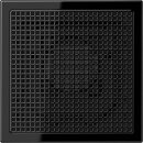 Jung Smart Radio DAB Bluetooth Komplett-Set Schwarz mit 2 Lautsprechern und 3-fach Rahmen LS983SW