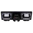 Jung Smart Radio DAB Bluetooth Komplett-Set Schwarz mit 2 Lautsprechern und 3-fach Rahmen LS983SW
