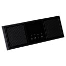 Jung Smart Radio DAB Bluetooth Komplett-Set Schwarz mit 2 Lautsprechern und 3-fach Rahmen LS983SW