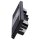 Jung Smart Radio DAB Bluetooth Komplett-Set Schwarz mit 2 Lautsprechern und 3-fach Rahmen LS983SW
