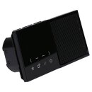 Jung Smart Radio DAB Bluetooth Komplett-Set Schwarz mit Lautsprecher und 2-fach Rahmen LS982SW