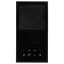 Jung Smart Radio DAB Bluetooth Komplett-Set Schwarz mit Lautsprecher und 2-fach Rahmen LS982SW