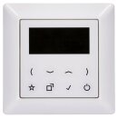 Jung Smart Radio DAB Bluetooth Komplett-Set Weiß mit 1-fach Rahmen AS581WW