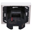 Jung Smart Radio DAB Bluetooth Komplett-Set Weiß mit 1-fach Rahmen LS981WW