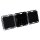 Jung DABA2BTSW Smart Radio DAB+ mit Bluetooth - Set mit 2 Lautsprechern Stereo Schwarz