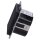 Jung DABA2BTSW Smart Radio DAB+ mit Bluetooth - Set mit 2 Lautsprechern Stereo Schwarz