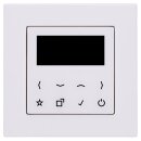 Jung Smart Radio DAB Bluetooth Komplett-Set Weiß mit 1-fach Rahmen A5581BFWW