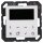 Jung Smart Radio DAB Bluetooth Komplett-Set Weiß mit 1-fach Rahmen A5581BFWW