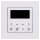 Jung Smart Radio DAB Bluetooth Komplett-Set Weiß mit 1-fach Rahmen A5581BFWW