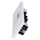 Jung Smart Radio DAB Bluetooth Komplett-Set Weiß mit 2 Lautsprechern und 3-fach Rahmen A5583BFWW