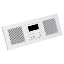 Jung Smart Radio DAB Bluetooth Komplett-Set Weiß mit 2 Lautsprechern und 3-fach Rahmen A5583BFWW