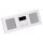 Jung Smart Radio DAB Bluetooth Komplett-Set Weiß mit 2 Lautsprechern und 3-fach Rahmen A5583BFWW