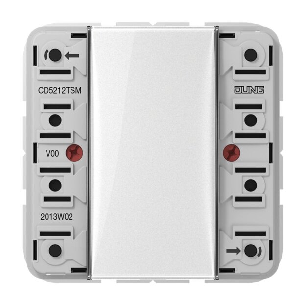 Jung CD5212TSM Tastsensor-Modul 24 V AC/DC (Duroplast) Weiß Serie CD