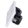 Jung SCHUKO USB-Steckdose Typ AC Komplett-Set Serie A: 2x Steckdose A152015CAWW und 2-fach Rahmen A5582BFWW Alpinweiß