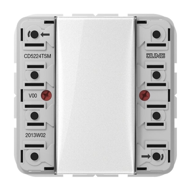 Jung CD5224TSM Tastsensor-Modul 24 V AC/DC (Duroplast) Weiß Serie CD