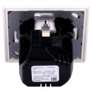 Jung SCHUKO USB-Steckdose Typ C Komplett-Set Serie AS: 2x Steckdose A152018CWW und 2x 1-fach Rahmen AS581WW Alpinweiß