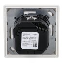 Jung SCHUKO USB-Steckdose Typ AC Komplett-Set Serie AS: Steckdose A152015CAWW und 1-fach Rahmen AS581WW Alpinweiß