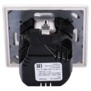 Jung SCHUKO USB-Steckdose Typ A Komplett-Set Serie AS: Steckdose A152018AWW und 1-fach Rahmen AS581WW Alpinweiß