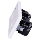 Jung SCHUKO USB-Steckdose Typ C Komplett-Set Serie LS: 2x...