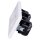 Jung SCHUKO USB-Steckdose Typ C Komplett-Set Serie LS: 2x Steckdose LS152018CWW und 2-fach Rahmen LS982WW Alpinweiß