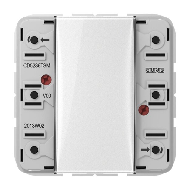 Jung CD5236TSM Tastsensor-Modul 24 V AC/DC (Duroplast) Weiß Serie CD