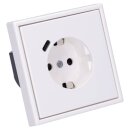 Jung SCHUKO USB-Steckdose Typ C Komplett-Set Serie LS: 2x Steckdose LS152018CWW und 2x 1-fach Rahmen LS981WW Alpinweiß