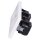Jung SCHUKO USB-Steckdose Typ AC Komplett-Set Serie LS: 2x Steckdose LS152015CAWW und 2-fach Rahmen LS982WW Alpinweiß