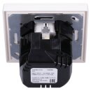 Jung SCHUKO USB-Steckdose Typ AC Komplett-Set Serie LS: 2x Steckdose LS152015CAWW und 2x 1-fach Rahmen LS981WW Alpinweiß