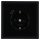 Jung SCHUKO USB-Steckdose Typ C Komplett-Set Serie LS: Steckdose LS152018CSW und 1-fach Rahmen LS981SW Schwarz