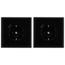 Jung SCHUKO USB-Steckdose Typ C Komplett-Set Serie LS: 2x...