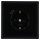 Jung SCHUKO USB-Steckdose Typ C Komplett-Set Serie LS: 2x Steckdose LS152018CSW und 2x 1-fach Rahmen LS981SW Schwarz