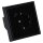 Jung SCHUKO USB-Steckdose Typ C Komplett-Set Serie LS: 2x Steckdose LS152018CSW und 2x 1-fach Rahmen LS981SW Schwarz