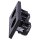 Jung SCHUKO USB-Steckdose Typ AC Komplett-Set Serie LS: 2x Steckdose LS152015CASW und 2-fach Rahmen LS982SW Schwarz