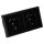 Jung SCHUKO USB-Steckdose Typ AC Komplett-Set Serie LS: 2x Steckdose LS152015CASW und 2-fach Rahmen LS982SW Schwarz