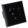 Jung SCHUKO USB-Steckdose Typ AC Komplett-Set Serie LS: 2x Steckdose LS152015CASW und 2x 1-fach Rahmen LS981SW Schwarz