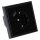 Jung SCHUKO USB-Steckdose Typ A Komplett-Set Serie LS: Steckdose LS152018ASW und 1-fach Rahmen LS981SW Schwarz