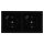 Jung SCHUKO USB-Steckdose Typ A Komplett-Set Serie LS: 2x Steckdose LS152018ASW und 2-fach Rahmen LS982SW Schwarz