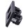 Jung SCHUKO USB-Steckdose Typ A Komplett-Set Serie LS: 2x Steckdose LS152018ASW und 2-fach Rahmen LS982SW Schwarz