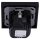 Jung SCHUKO USB-Steckdose Typ AC Komplett-Set Serie A: Steckdose A152015CASW und 1-fach Rahmen A5581BFSW Schwarz