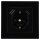 Jung SCHUKO USB-Steckdose Typ AC Komplett-Set Serie A: 2x Steckdose A152015CASW und 2x 1-fach Rahmen A5581BFSW Schwarz